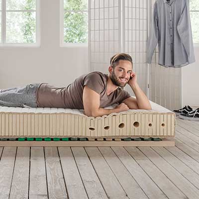 Naturlatex-Matratze Supra-Comfort