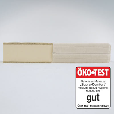 Naturlatex-Matratze Supra-Comfort