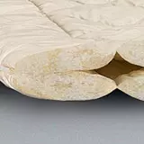 Kinderbettdecke aus federleichtem Kapok und flauschiger Bio-Baumwolle Zwei Bettdecken vereint