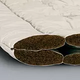 Kuschelweiches, ausgleichendes Kamelflaumhaar für Ihr perfektes Schlafklima Zwei Bettdecken vereint