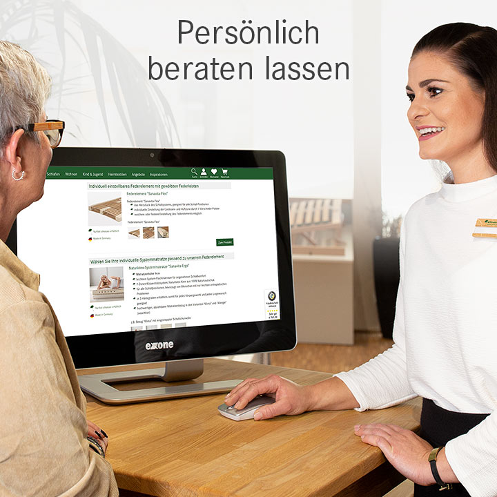 Persönlich beraten lassen