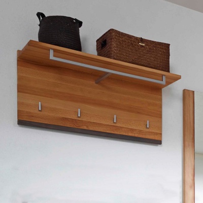 Garderobe "Antesala" - Farbe: braun - Holzart: Massivholz