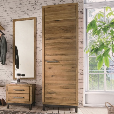 Empfehlung: Flurschrank Massivholz Dielenschrank aus Wildeiche  von allnatura*