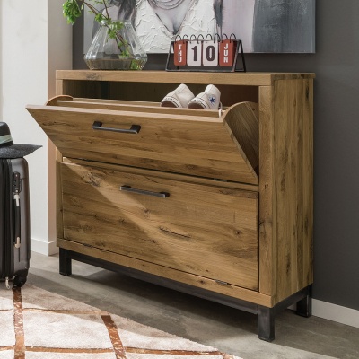 Empfehlung: Schuhschrank – Moderne Massivholz Flurmöbel  von allnatura*