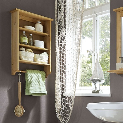 Empfehlung: Badezimmer Wandregal – Kiefernholz  von allnatura*