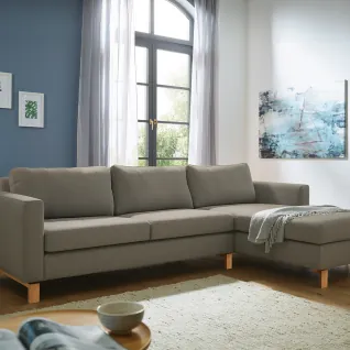 Sofa mit Recamiere Linea Nova