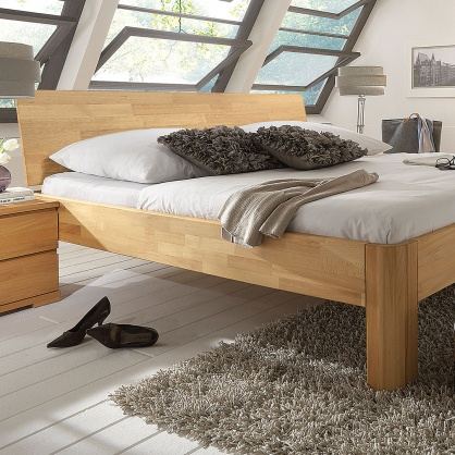 Massivholzbett In Der Grosse 160x200 Cm Allnatura De