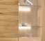 Vitrine Sorano - Wildeiche, optional mit stilvoller LED-Beleuchtung erhältlich Vitrine Sorano aus Wildeiche, optional mit stilvoller LED-Beleuchtung erhältlich