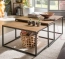 Couchtisch Mesco aus edler Wildeiche - hier Varianten 01 und 02 Couchtisch Mesco aus edler Wildeiche, hier Varianten 01 und 02