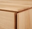 Sideboard Bellavista, Front mit eleganten Ausfräsungen und Querfugen Sideboard Bellavista - elegante Ausfräsungen an der Vorderseite