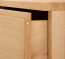 Massivholzkommode Moderna, Griffmulden Kommode Moderna, handschmeichelnde Griffmulden