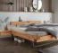 Raffiniertes Schwebebett aus massiver Wildeiche Raffiniertes Schwebebett aus massiver Wildeiche