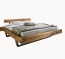 Raffiniertes Schwebebett aus massiver Wildeiche Raffiniertes Schwebebett aus massiver Wildeiche