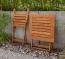 Massivholz-Gartentisch Estiva, klappbar Gartentisch Estiva mit praktischer Klappfunktion