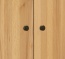 Kleiderschrank Lasala - schwarze Knopfgriffe aus Metall Kleiderschrank Lasala - schwarze Knopfgriffe aus Metall