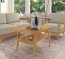 Couchtisch Lasala, mit Ablage, massive Buche Couchtisch Lasala, mit Ablage, massive Buche