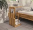 Beistelltisch Lasala, Retro-Look, massive Buche Beistelltisch Lasala, massives Buchenholz, charmanter Retro-Look