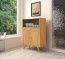 Highboard Lasala, 2türig mit Schublade, massive Kernbuche Highboard Lasala, 2türig mit Schublade, massive Kernbuche