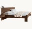 Metallfreies Bett komplett aus Massivholz Metallfreies Bett komplett aus Massivholz