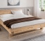 Balkenbett in Fichte mit Holz/Metallkufe Balkenbett in Fichte mit Holz/Metallkufe