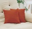 Futon-Kissen Suma-Tora mit Bezug in Farbe terracotta Herstellung im Südschwarzwald