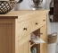 Sideboard mit Bronze-Knopfgriffen an den Schubladen Sideboard Tusa mit dekorativen Bronze-Knopfgriffen