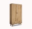 Kleiderschrank aus Kernbuche in skandinavischem Design Kleiderschrank aus Kernbuche