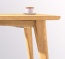 Fuß und Tischplatte Detail