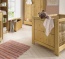 Kinderbett in weiß-lasiertem Kiefernholz Kinderbett in weiß-lasiertem Kiefernholz