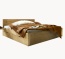 Bett Mascella mit 4 geräumigen Schubkästen Bett Mascella mit 4 geräumigen Schubkästen