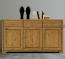 Sideboard in massivem Kiefernholz - Oberfläche gelaugt/geölt Sideboard in massivem Kiefernholz - Oberfläche gelaugt/geölt
