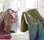 Plüschdecke in den angesagten Farbstellungen blau/grün oder rosa/beere Plüschdecken in den Farben blau/grün oder rosa/beere erhältlich