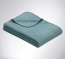 Kuschelige Plüschdecke in modernem blau Plüschdecke in modernem blau