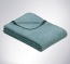 Kuschelige Plüschdecke in modernem blau Plüschdecke in modernem blau