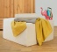 Kinder- und Baby-Plüschdecke mit natürlichen, dezenten Farben Kinder- und Baby-Plüschdecke