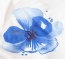 Edle blaue Anemonen in Aquarell-Optik Edle blaue Anemonen in Aquarell-Optik