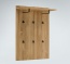 Garderobe Corlo mit markanten Haken aus Schwarzstahl Garderobe Corlo mit markanten Haken aus Schwarzstahl