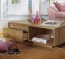 Couchtisch mit Schublade offen