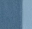 angenehme Plüschdecke in einem ruhigen blau Blaue Plüschdecke mit einer Rückseite aus hellblau