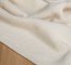 ungebleichte und ungefärbte Kuscheldecke aus pflegeleichter Bio-Baumwolle Plüschdecke aus ungebleichter und ungefärbter Bio-Baumwolle