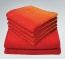Farbstellung orange-rot Duschtuch orange-rot