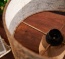 Mit Lampenschirm aus Heufurnier und Fuß aus Zirbenholz Lampenschirm Heufurnier, Fuß Zirbenholz