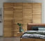 Kleiderschrank Moderna, 4-Türer, massives Wildeichenholz, mit Passepartout Massivholz Kleiderschrank Moderna, 4-Türer aus Wildeiche mit Passepartout