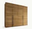 Kleiderschrank Moderna, 4-Türer, massives Kernbuchenholz, mit Passepartout Massivholz Kleiderschrank Moderna, 4-Türer aus Kernbuche mit Passepartout
