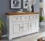 Kiefernholz Buffetschrank Molina, Variante 03 ohne Aufsatz Massivholz Buffetschrank Molina, Kiefer weiß, Variante 03 ohne Aufsatz