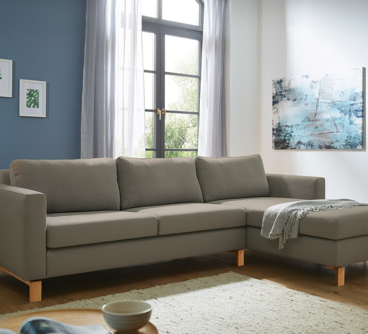 Sofa mit Recamiere "Linea Nova" - Schnäppchen 2092-6053 Sofa mit Recamiere "Linea Nova" - Schnäppchen 2092-6053