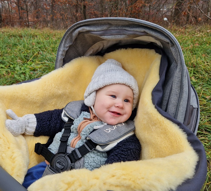 Lammfell-Kinderwagen-Fußsack Ovina - Schnäppchen 2092-8200 Lammfell-Kinderwagen-Fußsack Ovina - Schnäppchen 2092-8200