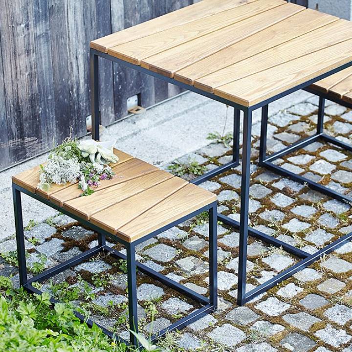 Gartenmöbel-Programme aus Robinie