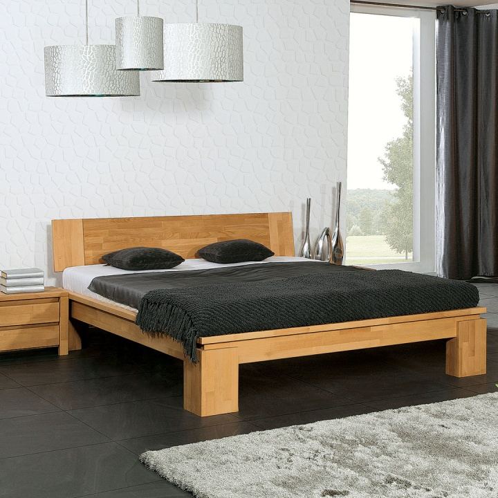 Massivholzbett "Eleganto"