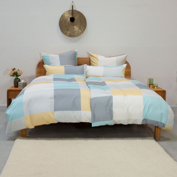 Satin-Bettwäsche "Cornello" Geometrische Muster